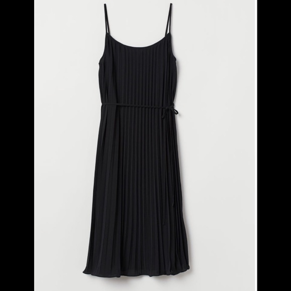 H&M Dresses & Skirts - NWOT- Whimsical crepe pleated midi dress